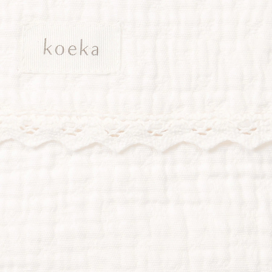 koeka Wickeltuch Elba Weiß
