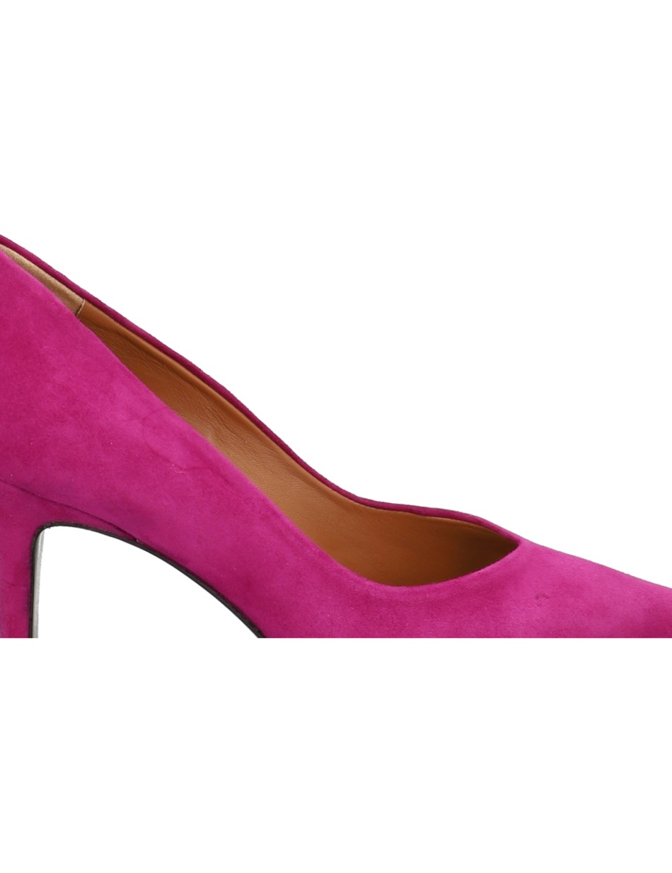 Veloursleder Pumps