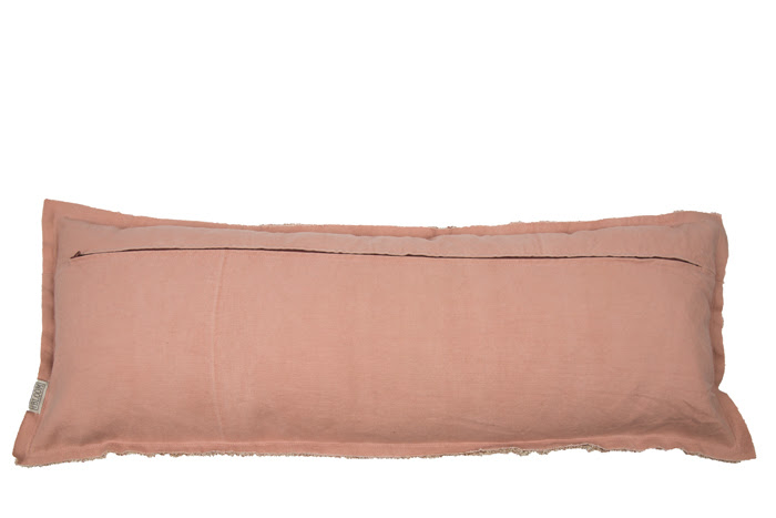 Kussen Porto Old pink 80x30 cm