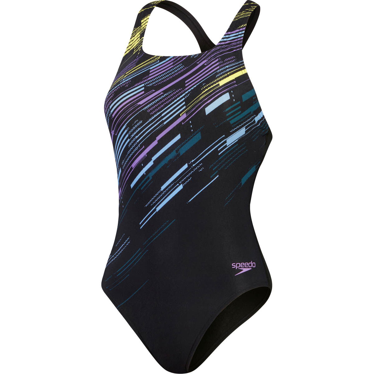 Speedo Digital Printed Medalist Badedragt Dame