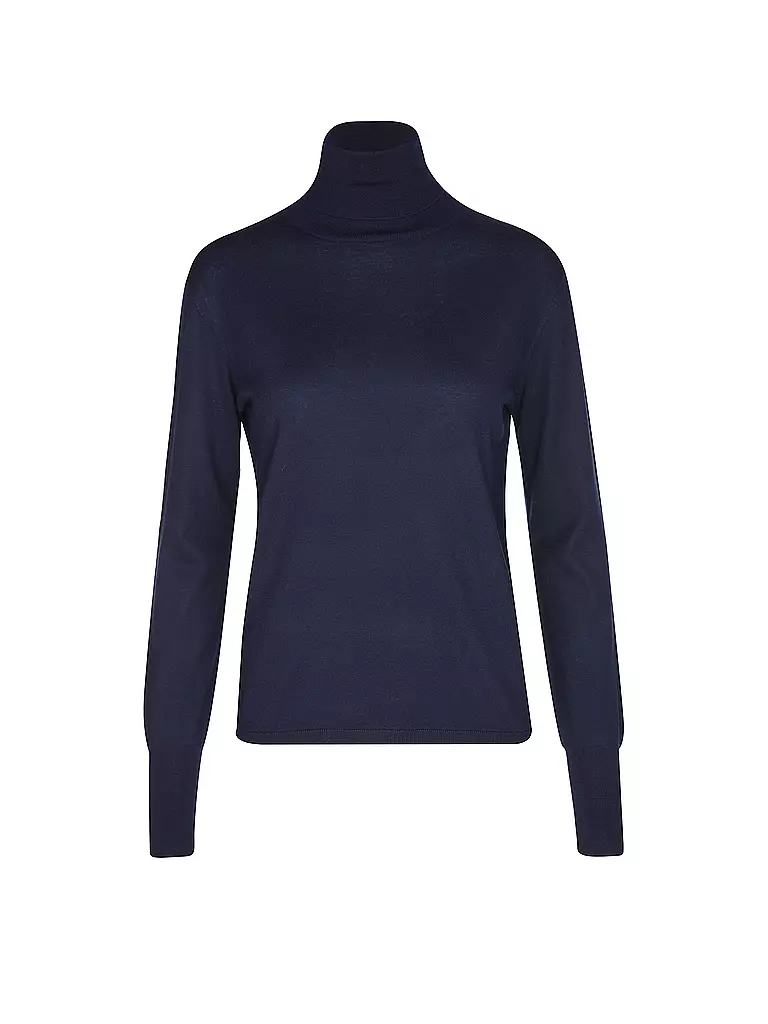 ASPESI Rollkragenpullover  dunkelblau