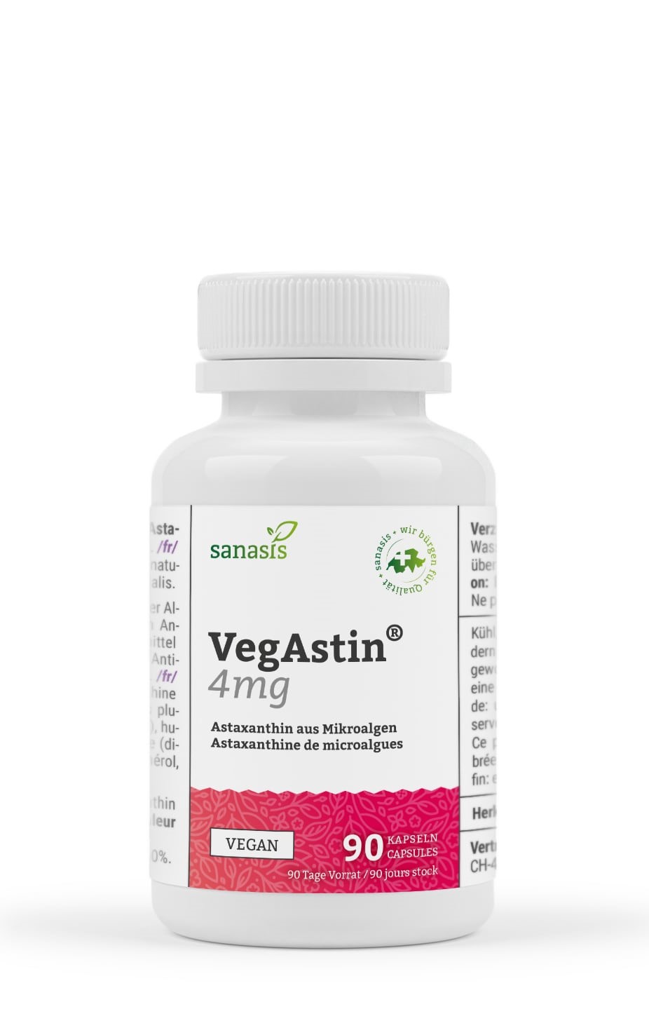 SANASIS VegAstin 4 mg<br>90 Stück, Dose, Kapsel