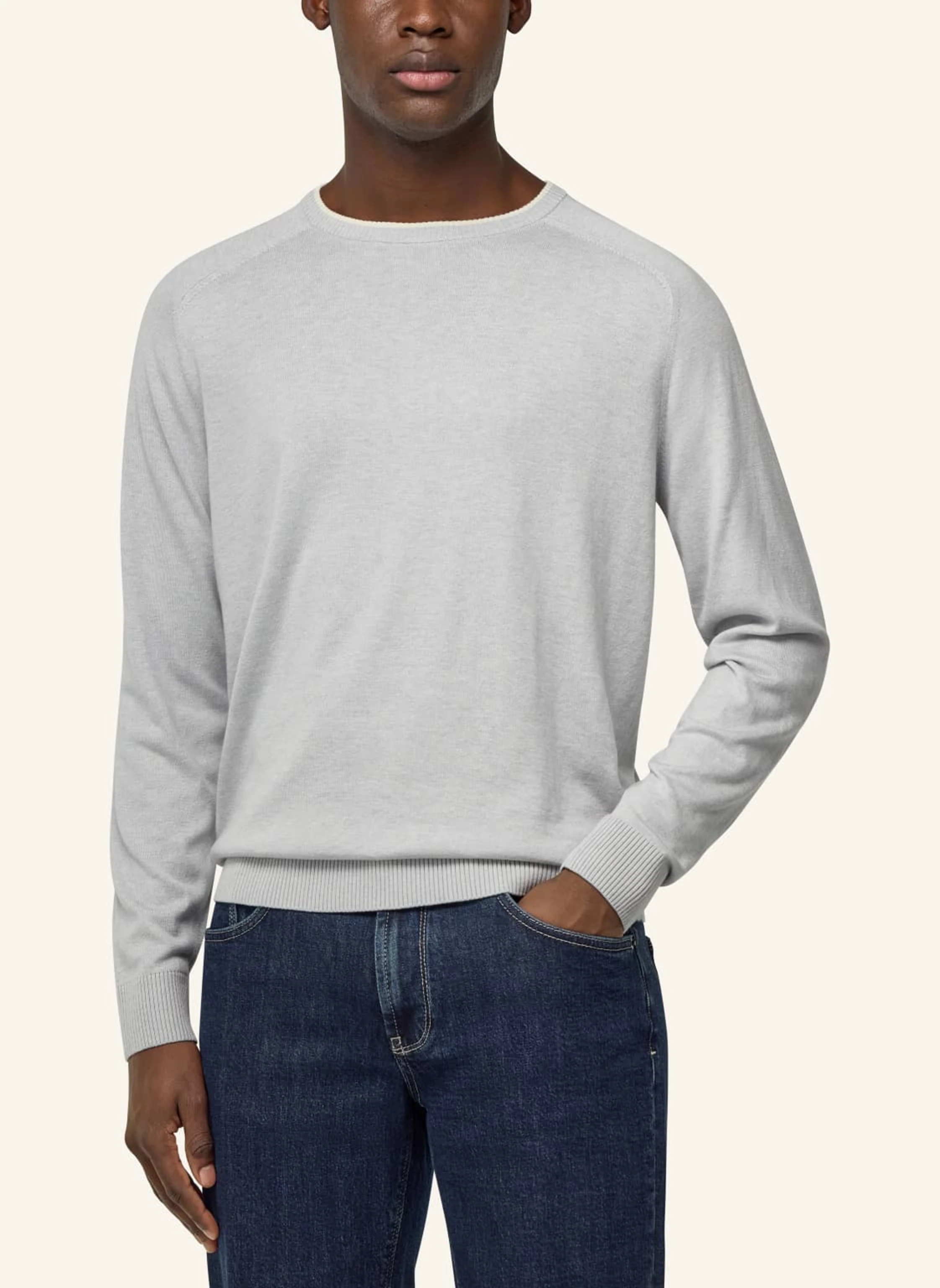 BOGGI MILANO Pullover mit Seide