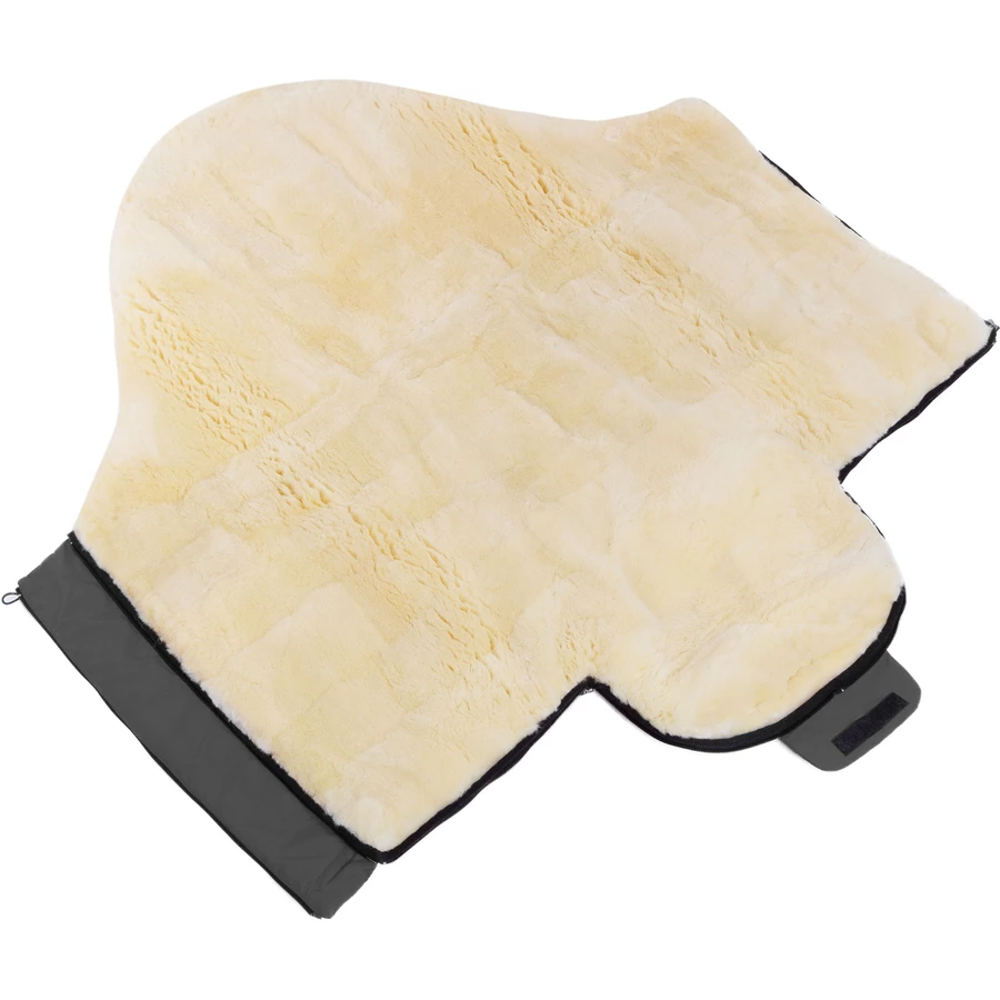 Werner Christ Baby Lammfellfußsack TULA VARIO stone