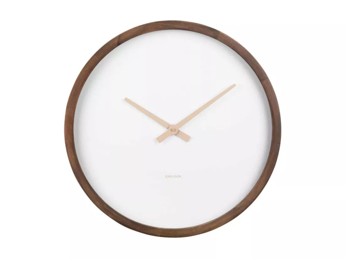 Horloge murale en bois Ancho 50 cm