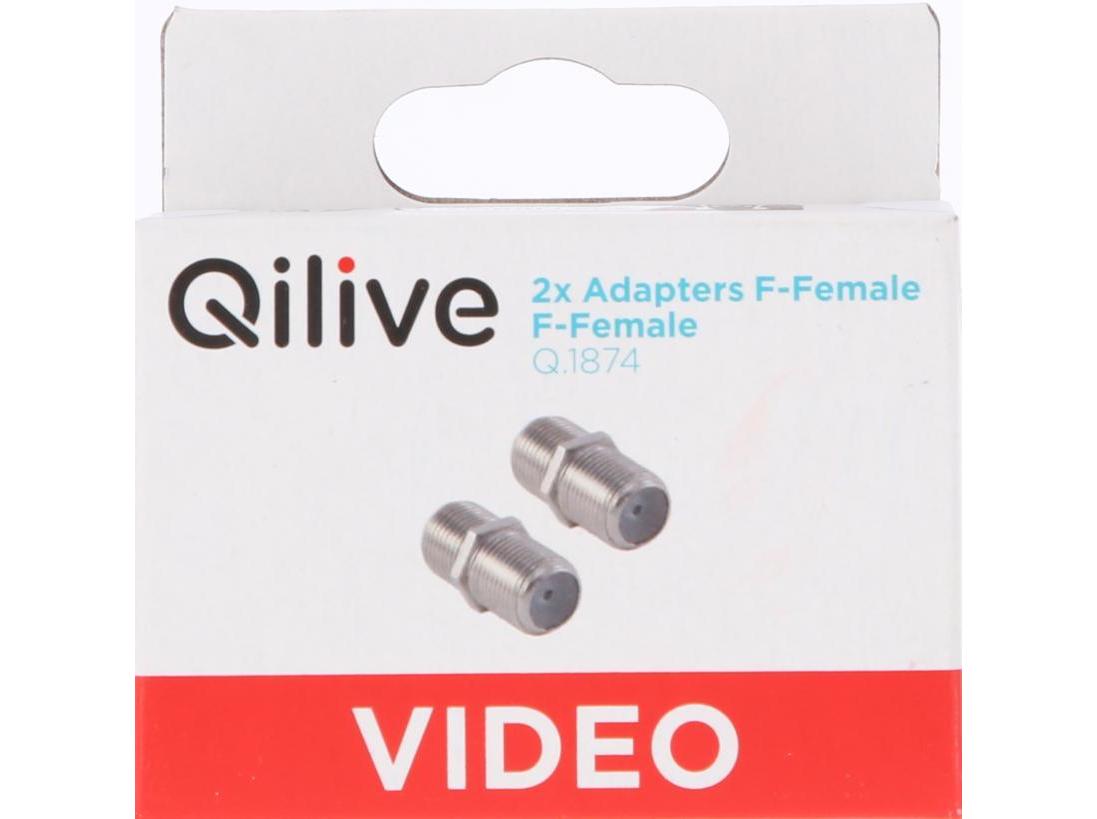 2 FICHAS COAXIAIS F QILIVE Q.1874 G4217953