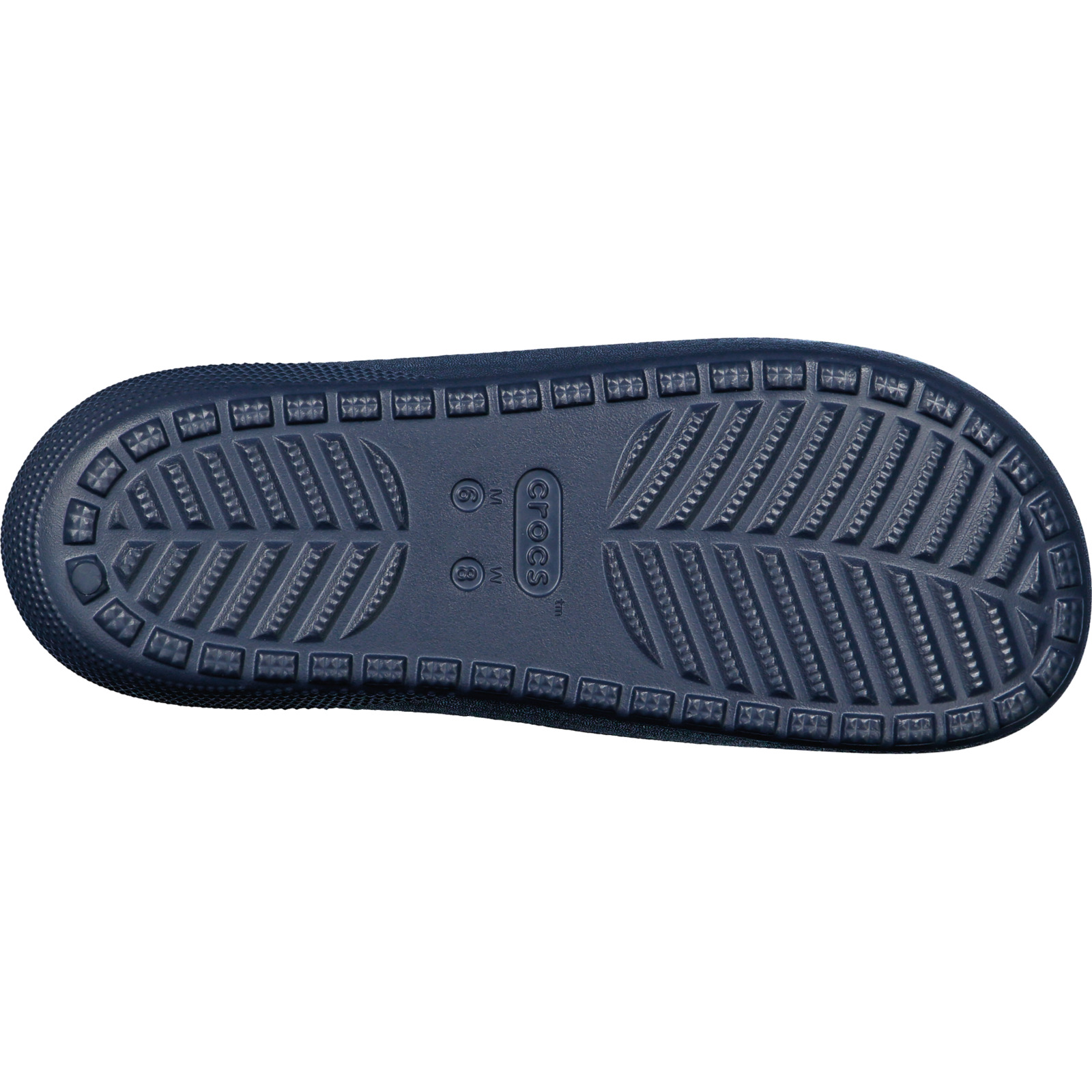 Crocs Classic Slide V2 Unisex dunkelblau, 42/43