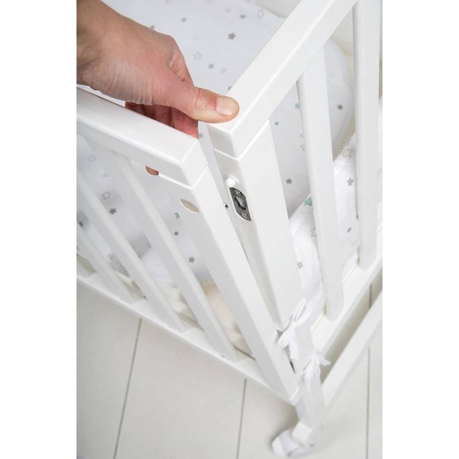 roba Stubenbett safe asleep® 3 in 1 Sternenzauber weiß