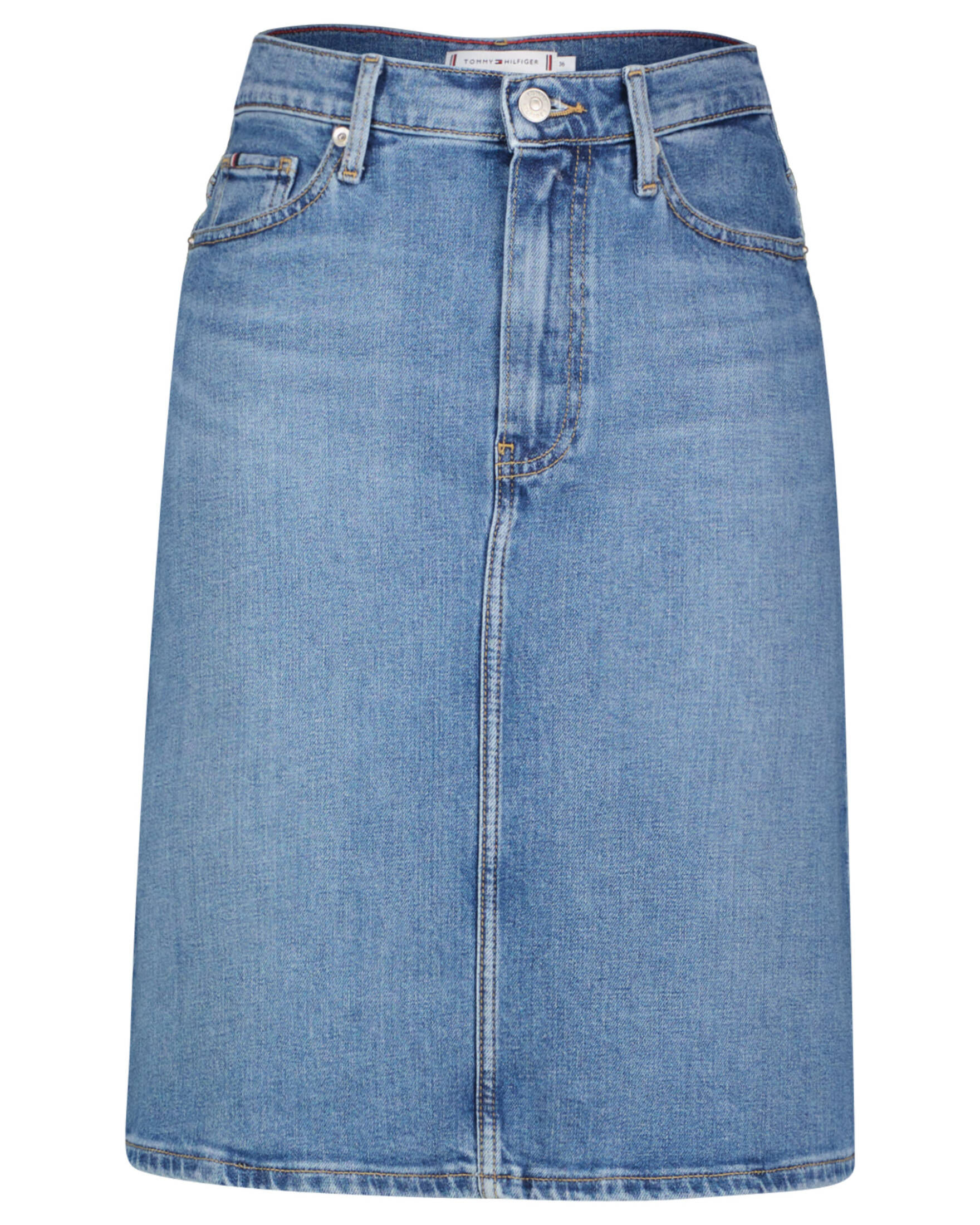 Tommy Hilfiger| Damen Jeansrock DNM A-LINE SKIRT