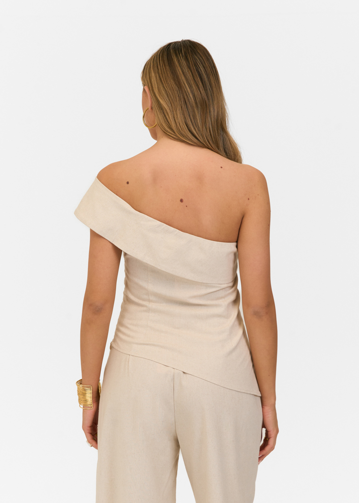 Nadia top beige
