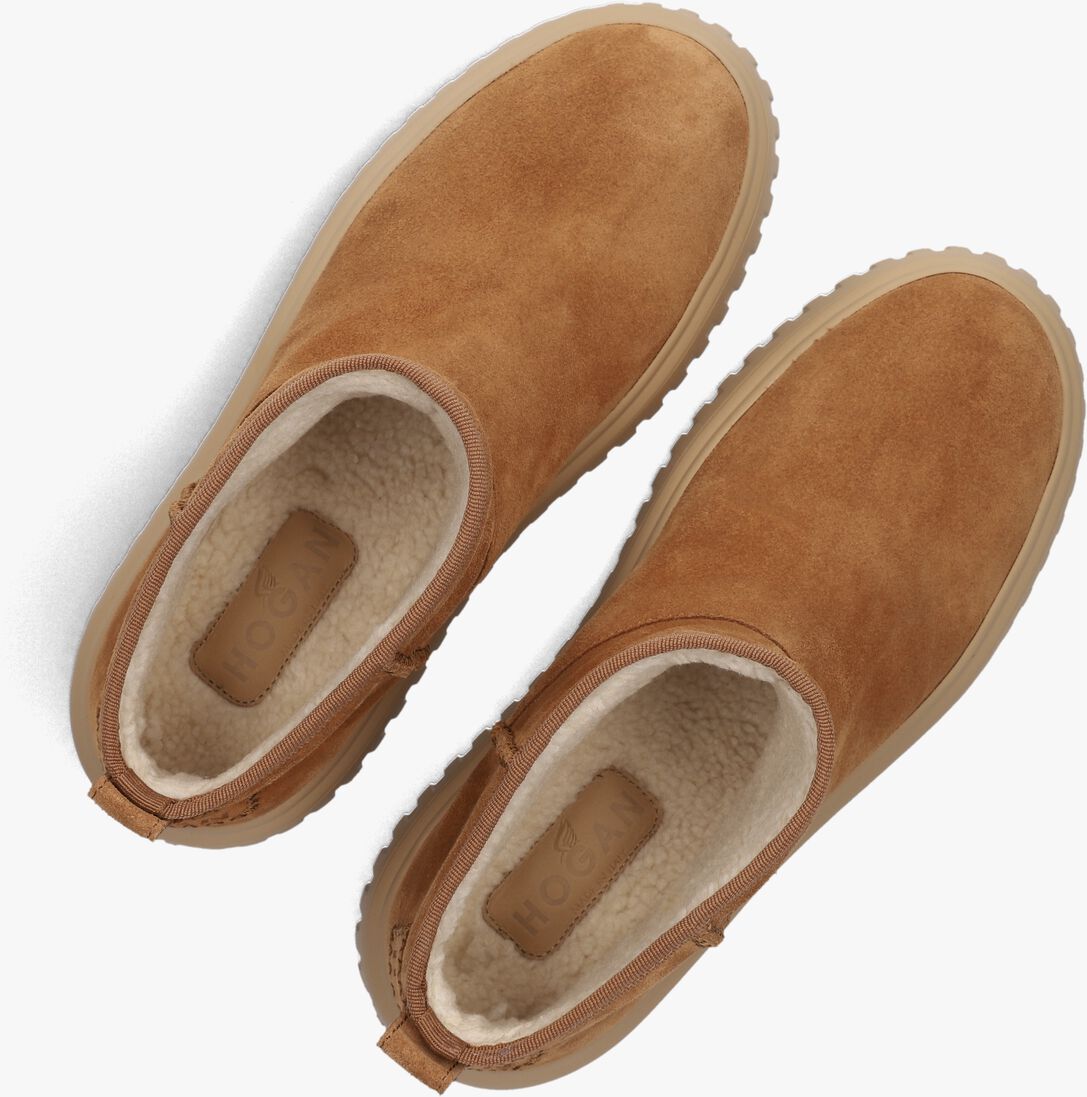 cognac hogan enkellaarsjes sue booty gz