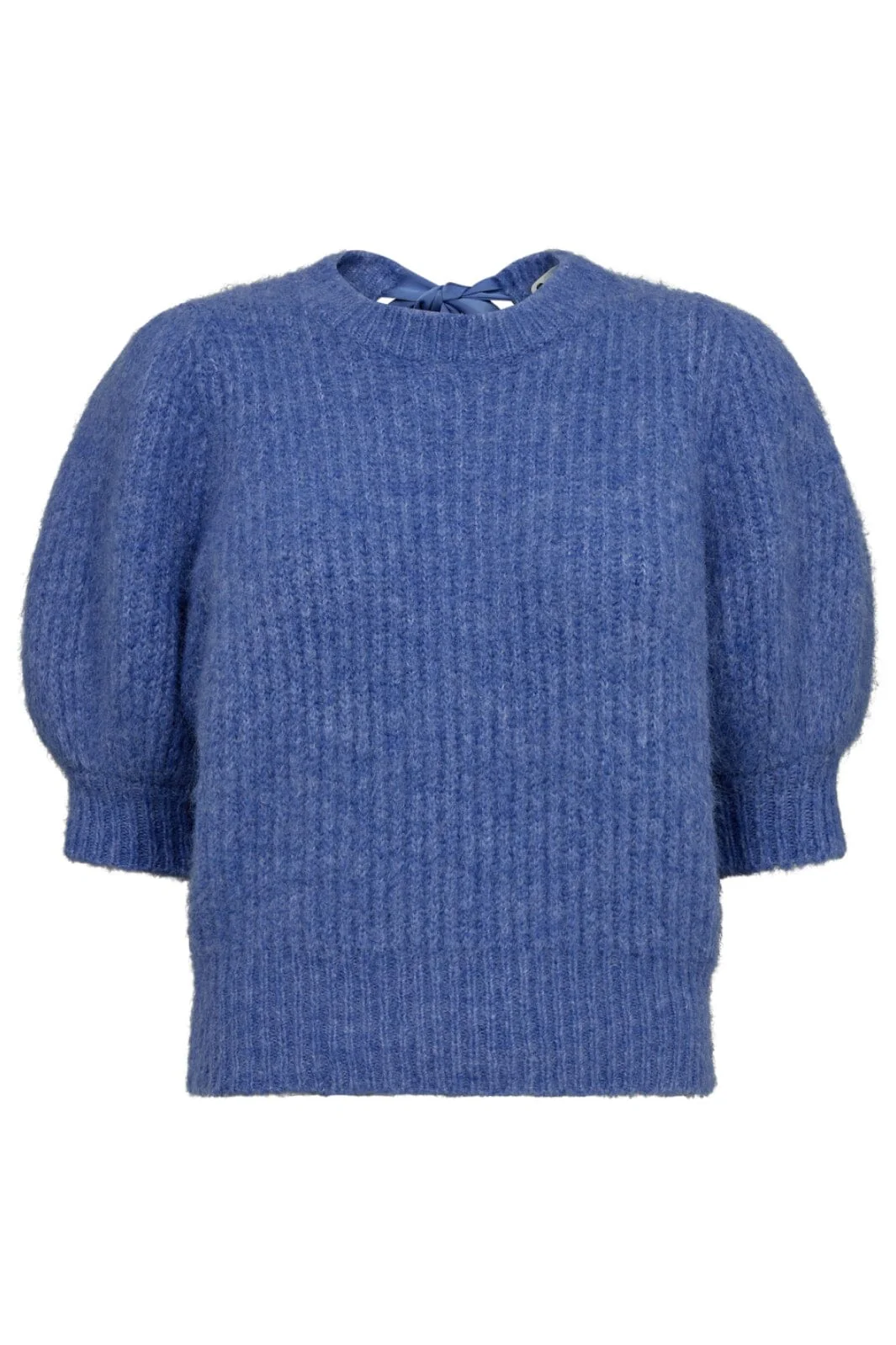Co´Couture Coraliecc Bow Rib Knit 32135 23 pale blue