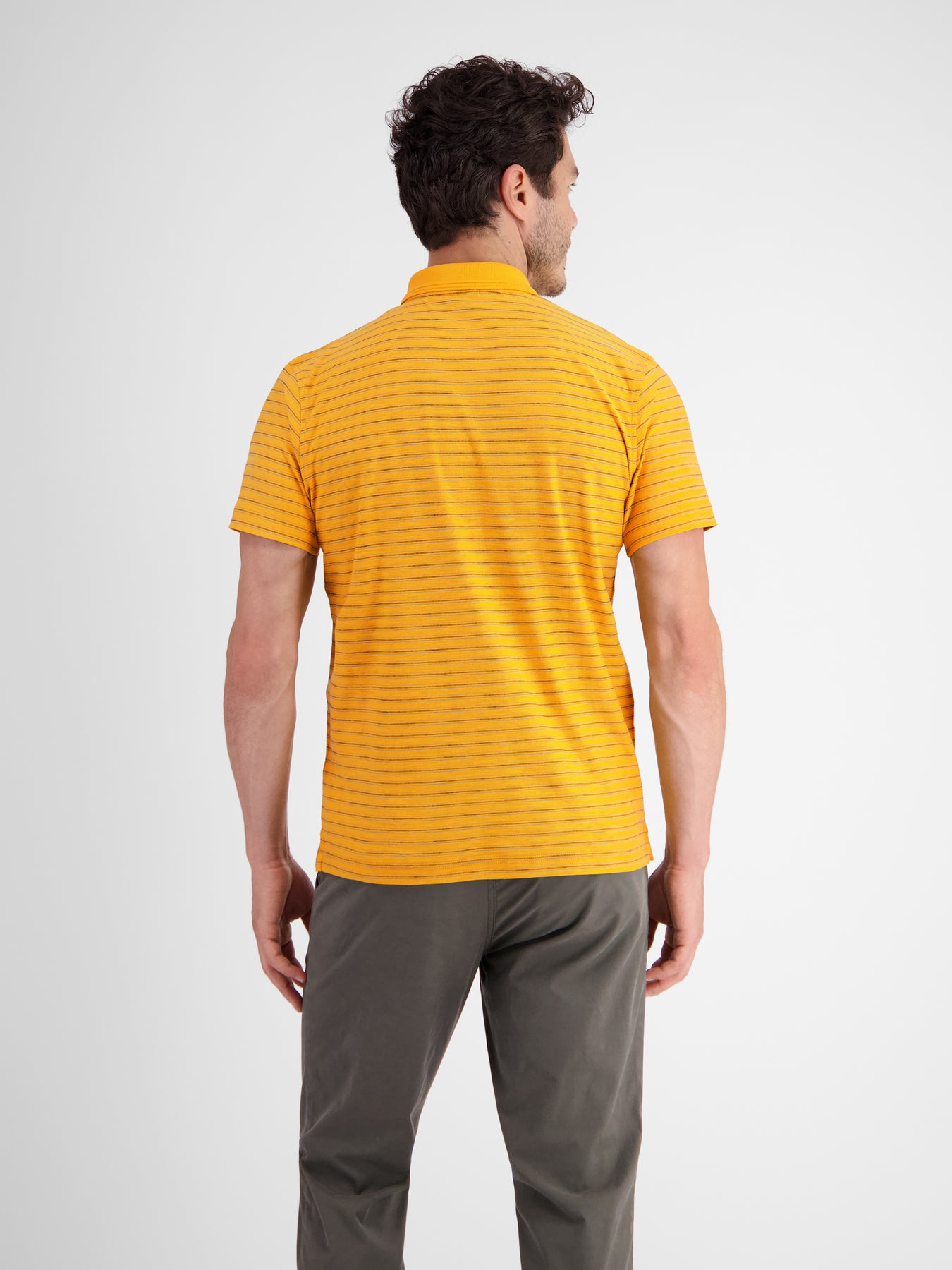 Herren Poloshirt, gestreift