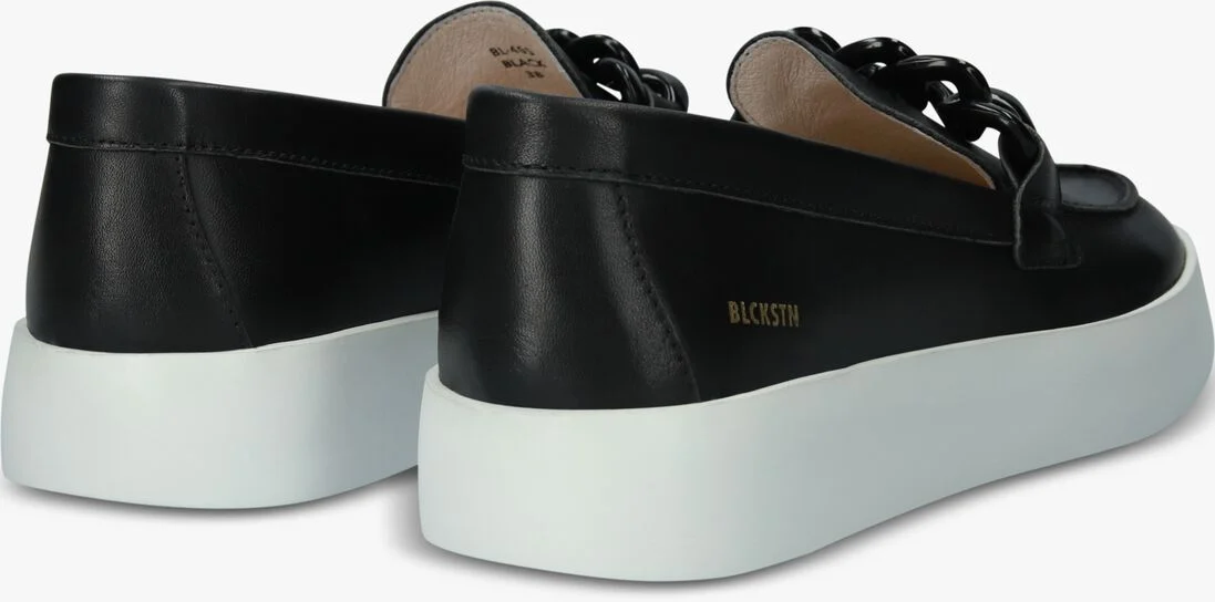 BLACKSTONE zwarte blackstone instappers blackstone