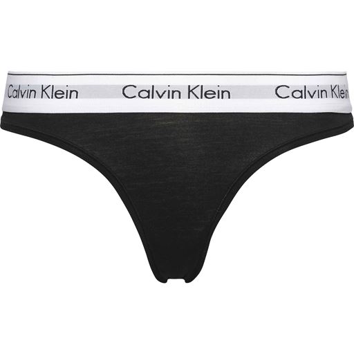 Calvin Klein Thong, Black, L