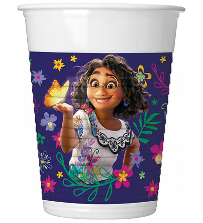 Decorata Party Pappbecher - 8er-Pack - 200 ml - Encanto