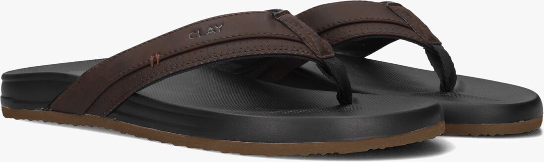 CLAY bruine clay slippers clay003