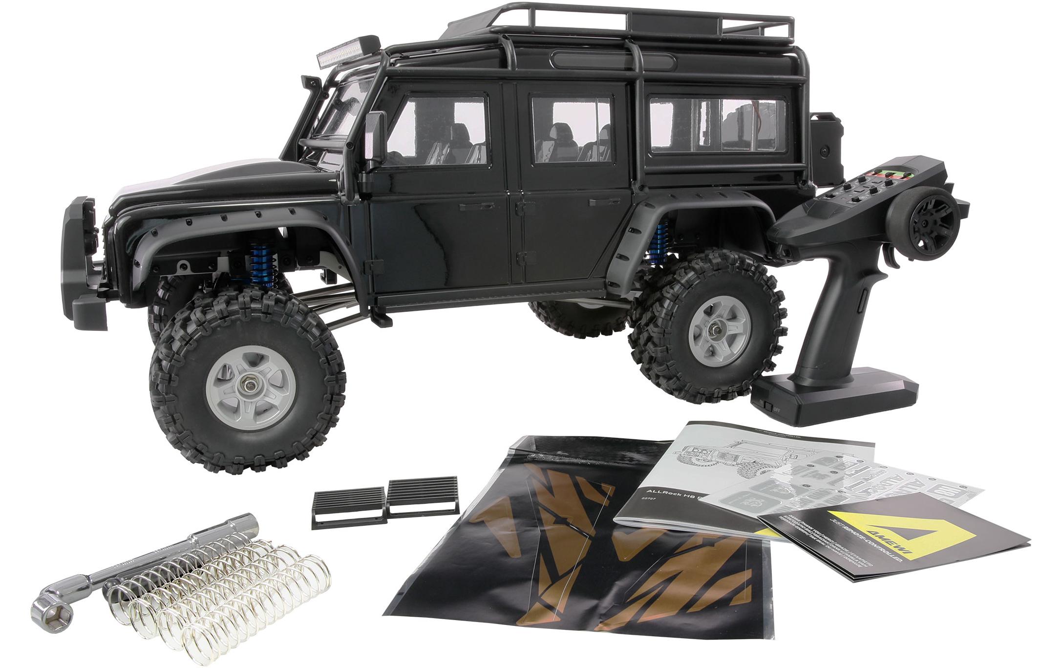 Scale Crawler ALLRock H8 Pro 1:8 ARTR Grau<br>Off-Road Modell mit Brushless Motor