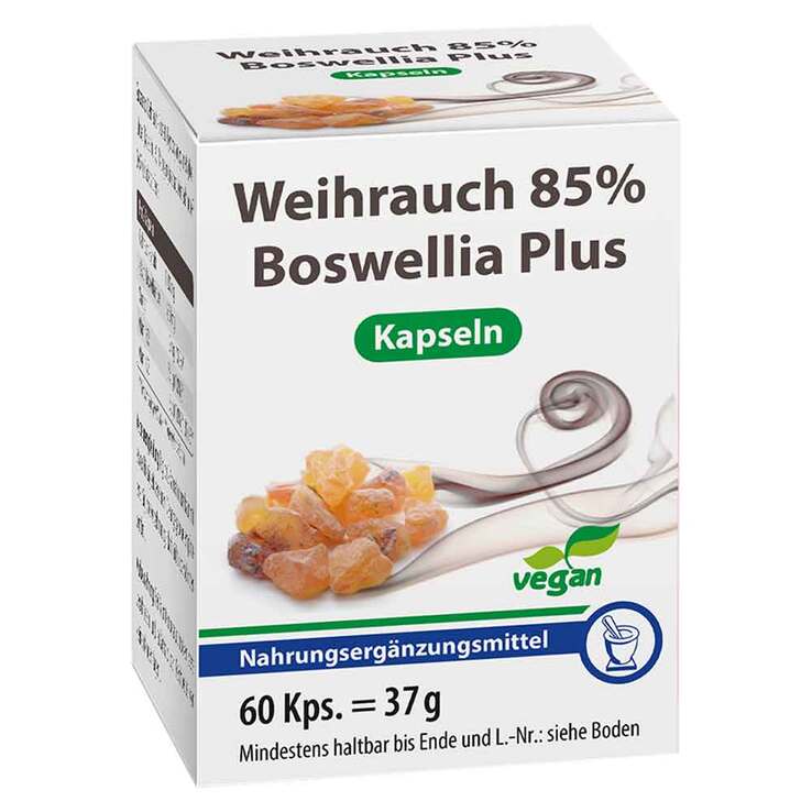 Weihrauch 85% Boswellia Plus Kapseln, 60 St