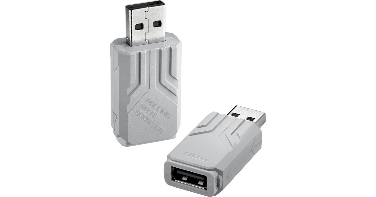 ASUSROG Keris II Ace gaming muis  (Wit, 100 - 42.000 dpi, USB, 2,4 GHz, Bluetooth 5.1, RGB leds)