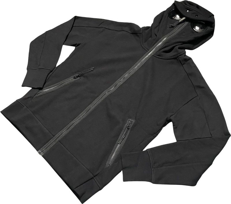 C.P. Company - Full Zip Jacket - Zwart - Tussenjassen