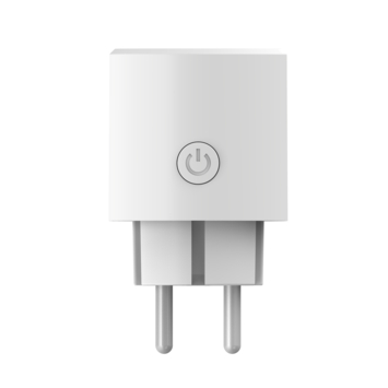 Qnect Slimme stekker Wifi wit