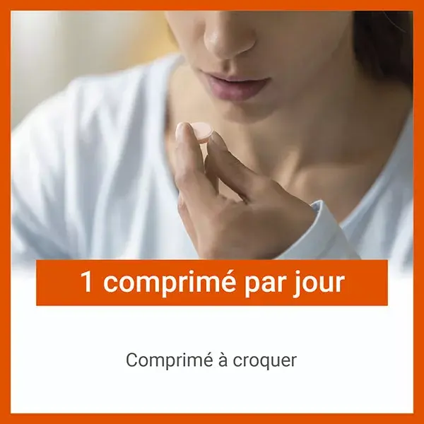 Vitascorbol Vitamine C 500mg 24 comprimés à croquer