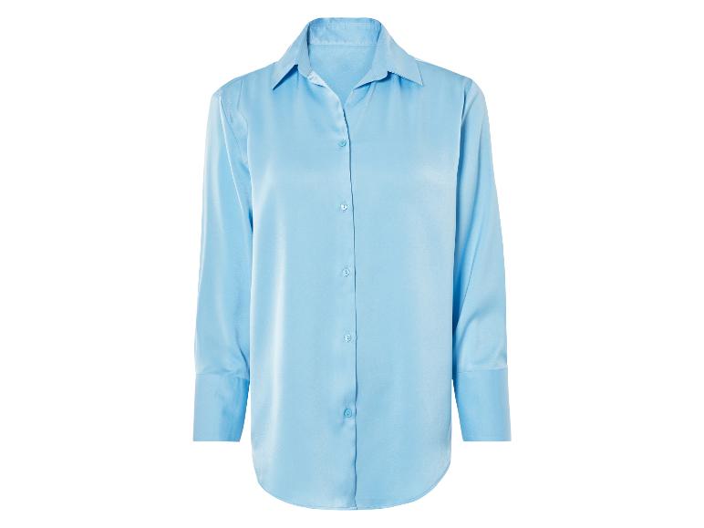 Satijnen dames blouse