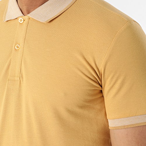 Polo Manches Courtes Jaune