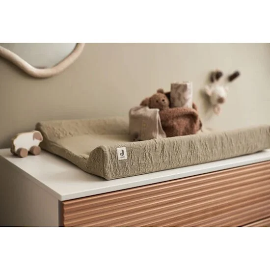 Housse de matelas à langer Soft Waves   Vert        50 x 70 cm   de               Jollein