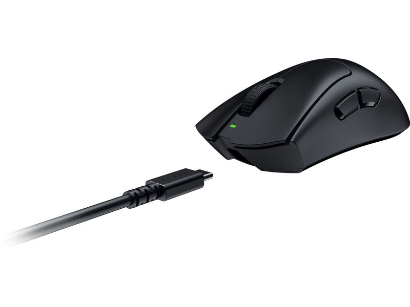Razer Gaming-Maus DeathAdder V3 HyperSpeed Schwarz Gaming-Maus