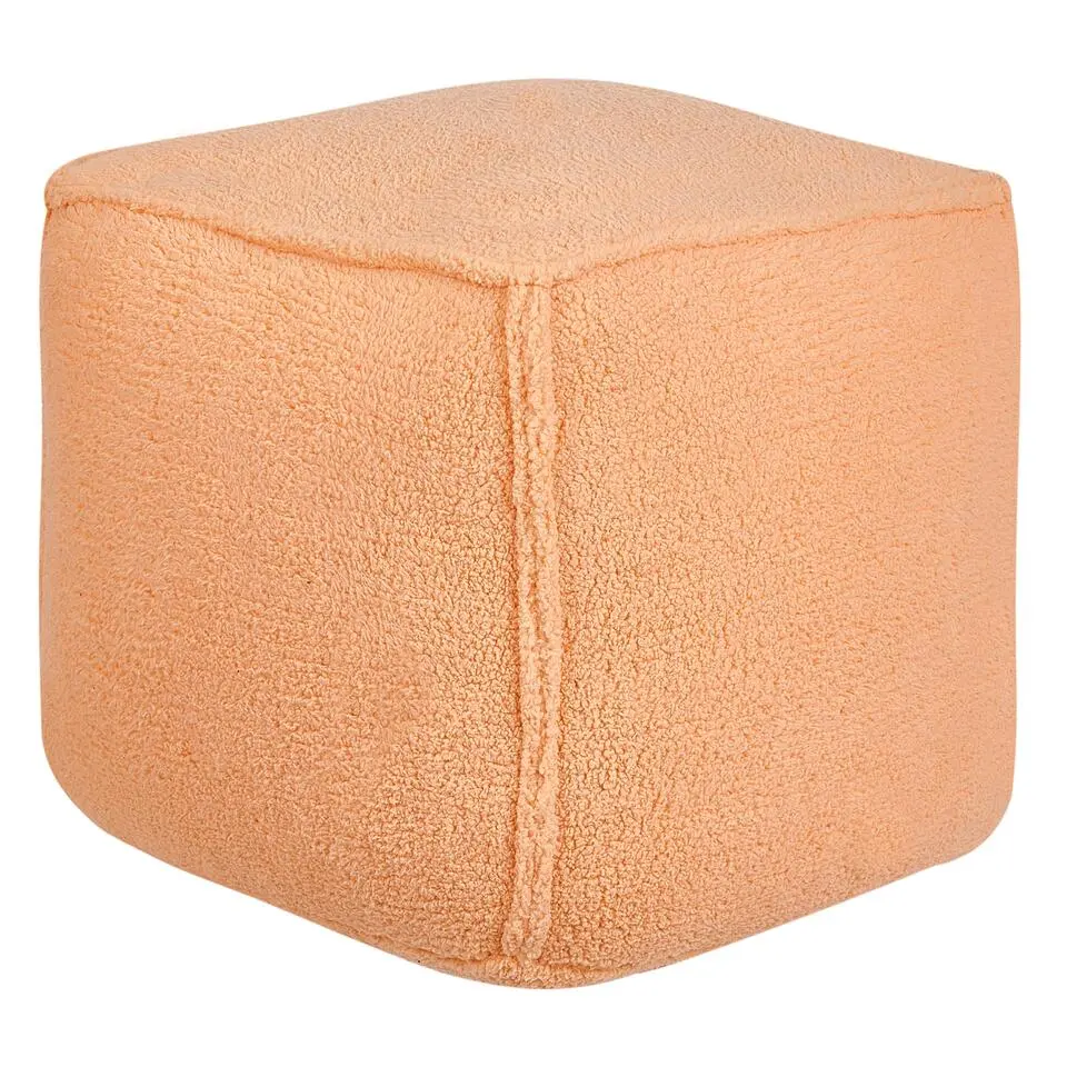 ALIPUR - Poef - Oranje - Polyester