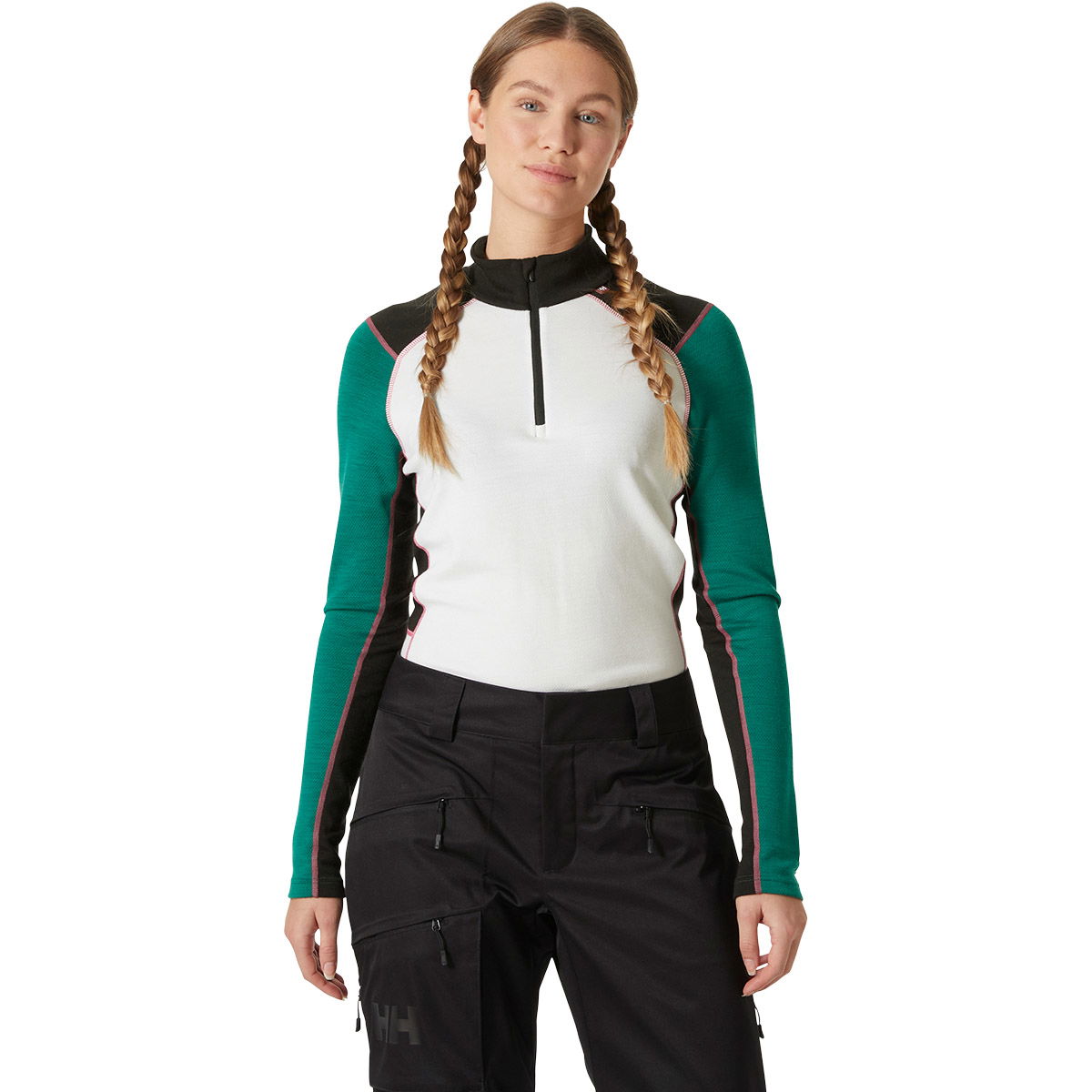 Helly Hansen Lifa Merino Midweight 1/2 Zip Skiundertrøje Dame