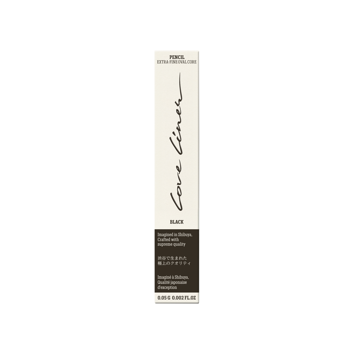 Pencil Eyeliner Slim Oval Black