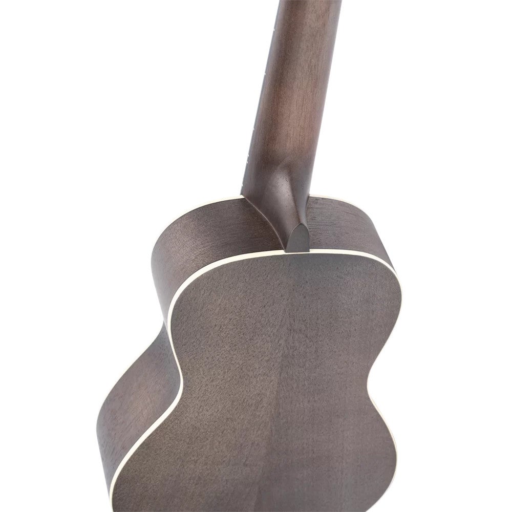 Ortega RUCOAL-L Earth Series Concert Size Ukulele Coal Black linkshandige concert ukelele
