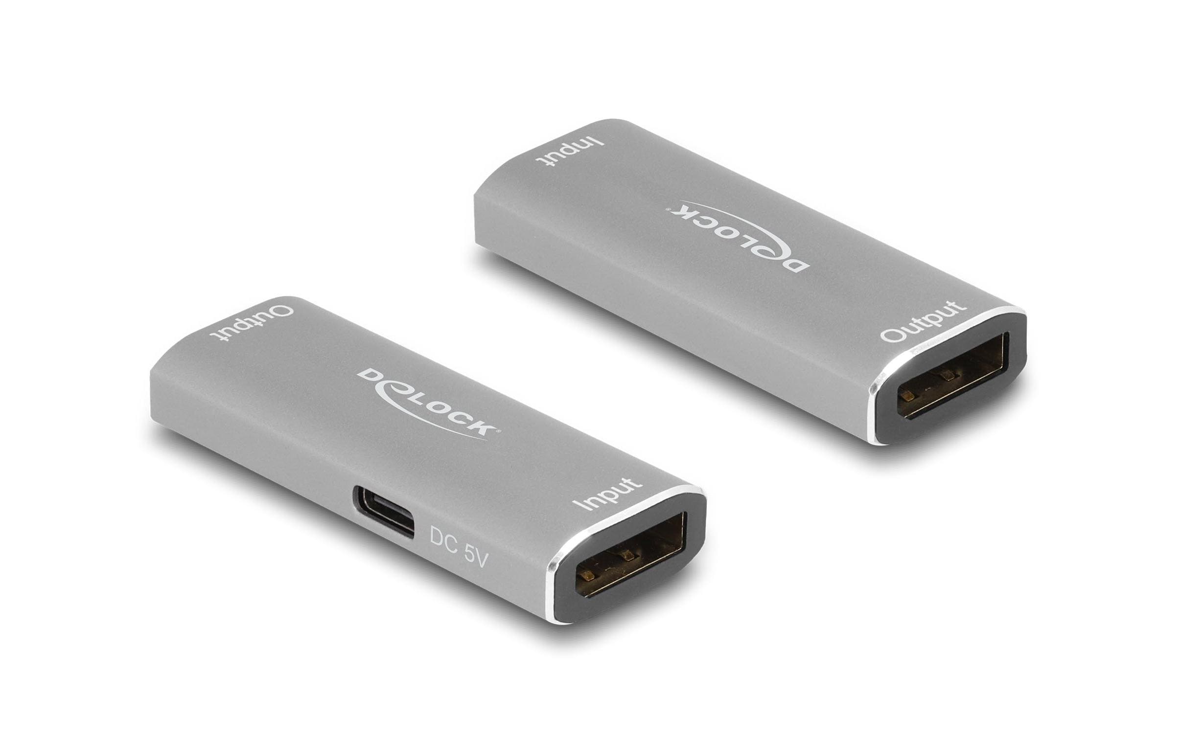 Repeater DisplayPort 8K 30 HzDelock DisplayPort 1.4 Repeater 8K 30 Hz 20 m