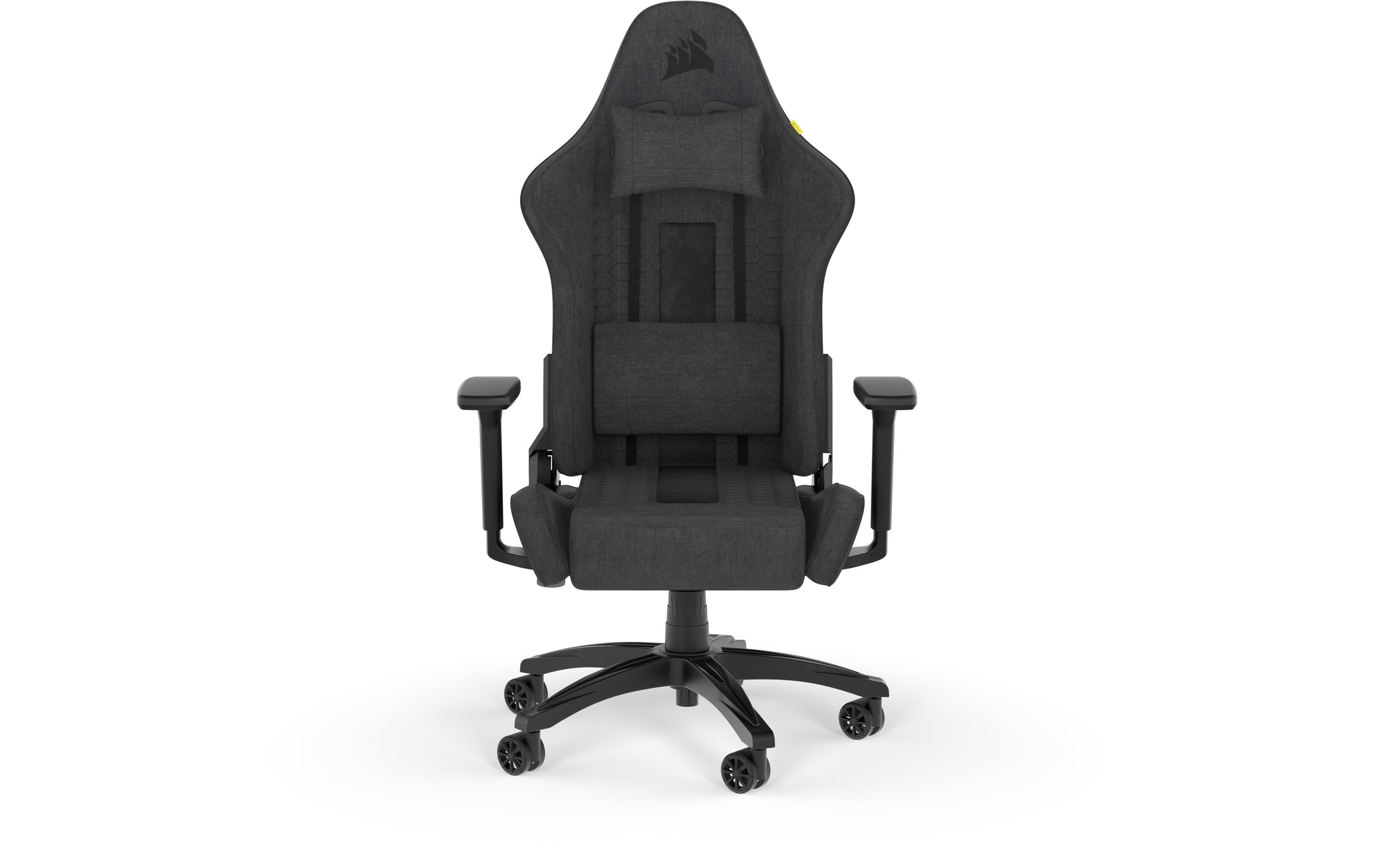 Gaming-Stuhl TC100 Relaxed Stoff Anthrazit<br>Gaming-Computerstuhl mit 120 kg Belastbarkeit