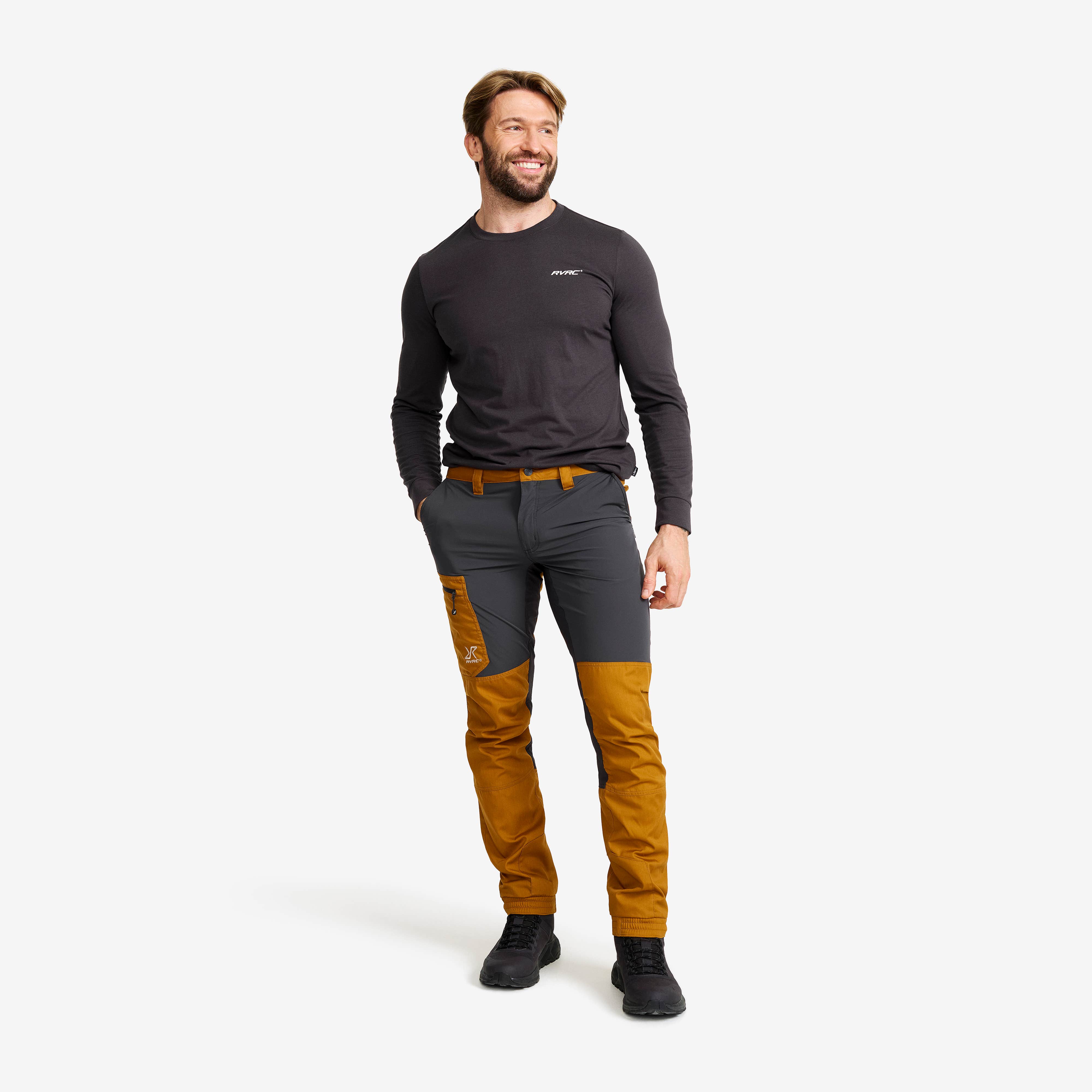 Rambler Lightweight Pants Herre Golden Brown/Anthracite
