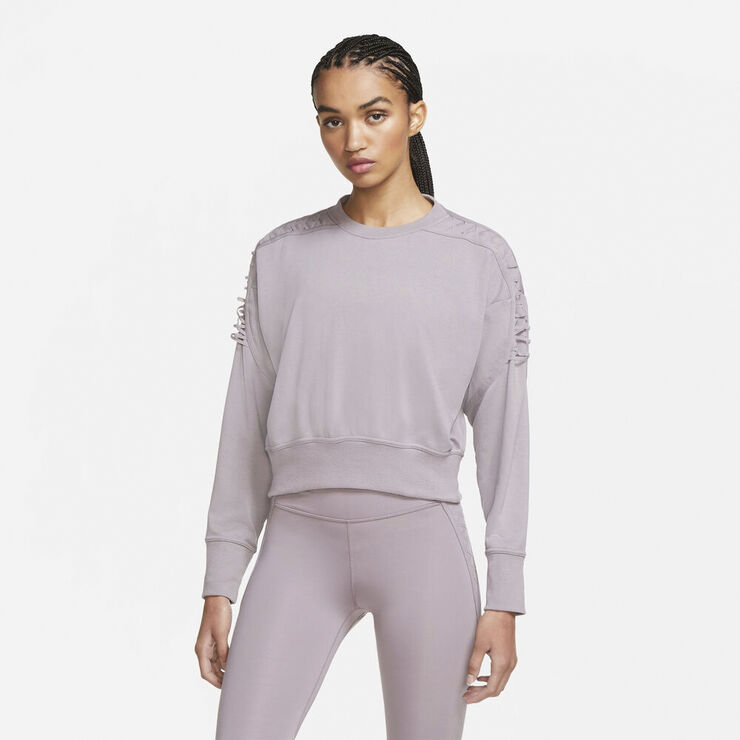 Nike Therma Cropped Top Lilla