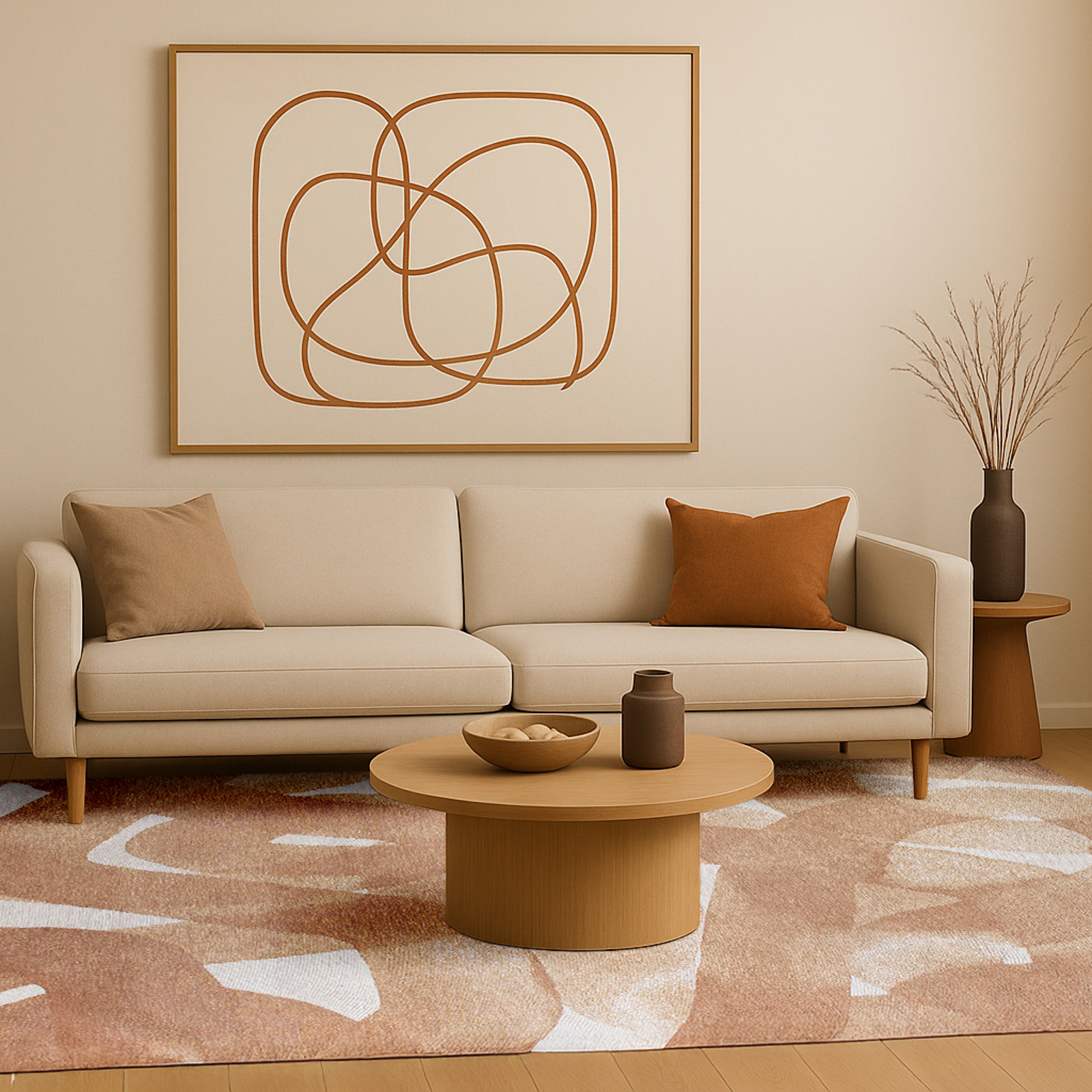 9425-MY WAY-TAN-140x200cm