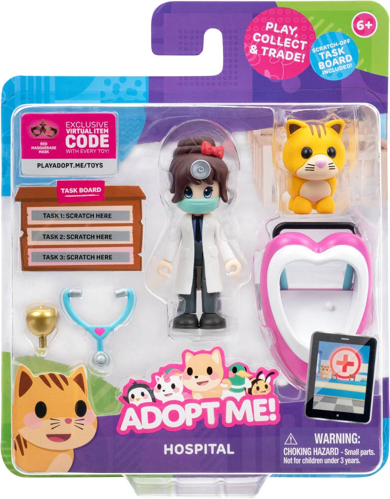 ADOPTE ME  PACK D’AMIS 2 FIGURINES