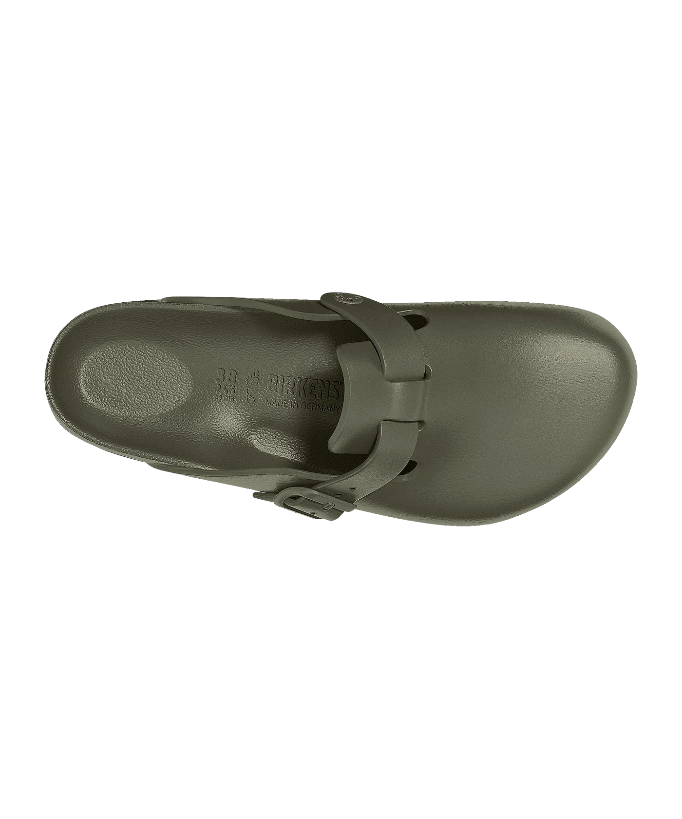 Birkenstock Boston Essentials EVA Grün Schmal geschnitten