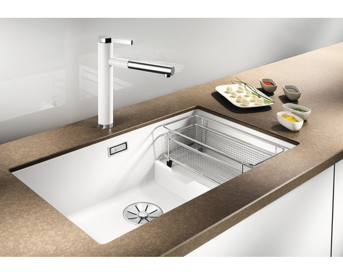 Blanco SUBLINE 700-U spoelbak, 730 x 460 mm, steengrijs, 523453