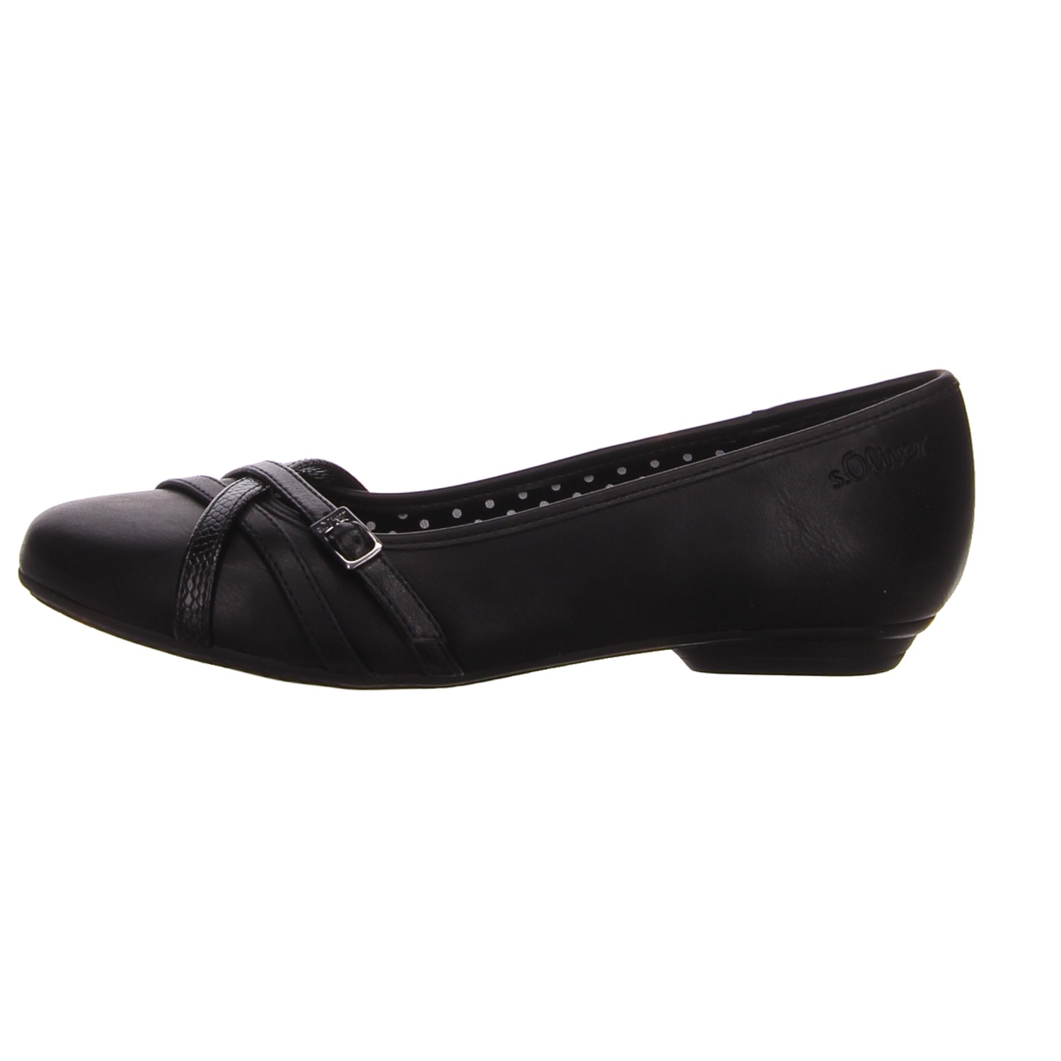 s.Oliver Ballerina schwarz schwarz