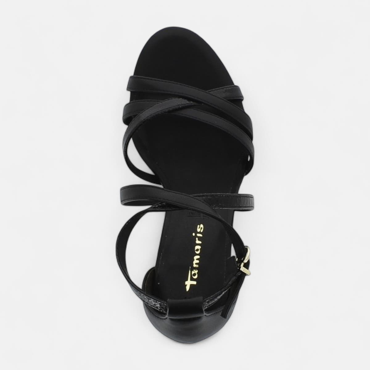 Nu-pieds à talon Femme noir