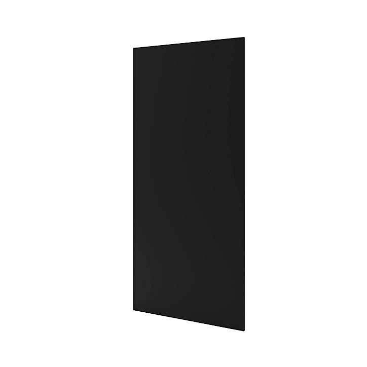 Panneau de finition îlot Goodhome Pasilla noir H. 89 cm x l. 200 cm x Ep. 18 mm