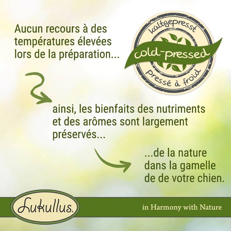 Lukullus Single Meat, canard pour chien