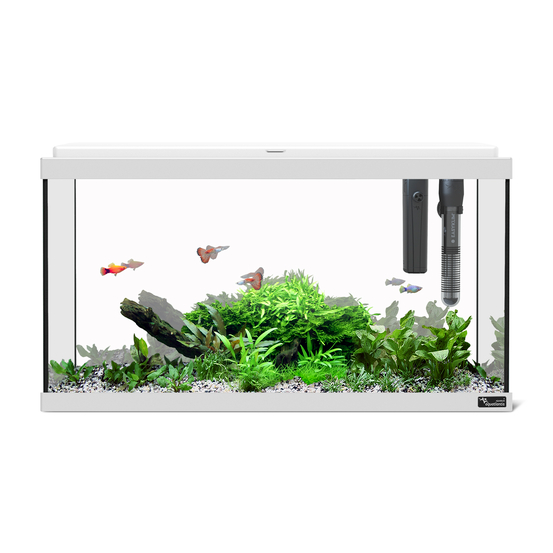 Aquarium Aqua Smart 60 Led équipé blanc L. 60.0 P. 30.0 H. 34.0 cm