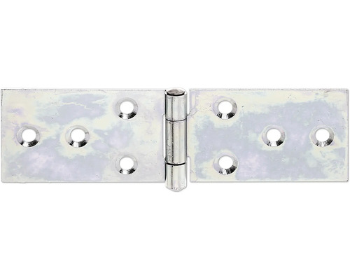 Tafelscharnier met geklonken pen 32 x 120 mm sendzimir verzinkt 1 stuk