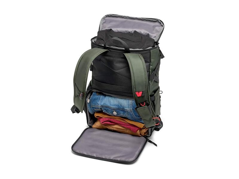 Manfrotto Fotorucksack Street Slim Stylischer Kamerarucksack mit viel Platz